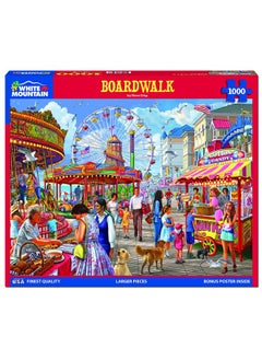WHITE MOUNTAIN White Mountain - Boardwalk, 1000 Piece Jigsaw Puzzle, Carnival Puzzle  - Image 2