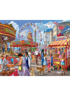 WHITE MOUNTAIN White Mountain - Boardwalk, 1000 Piece Jigsaw Puzzle, Carnival Puzzle  - Image 1
