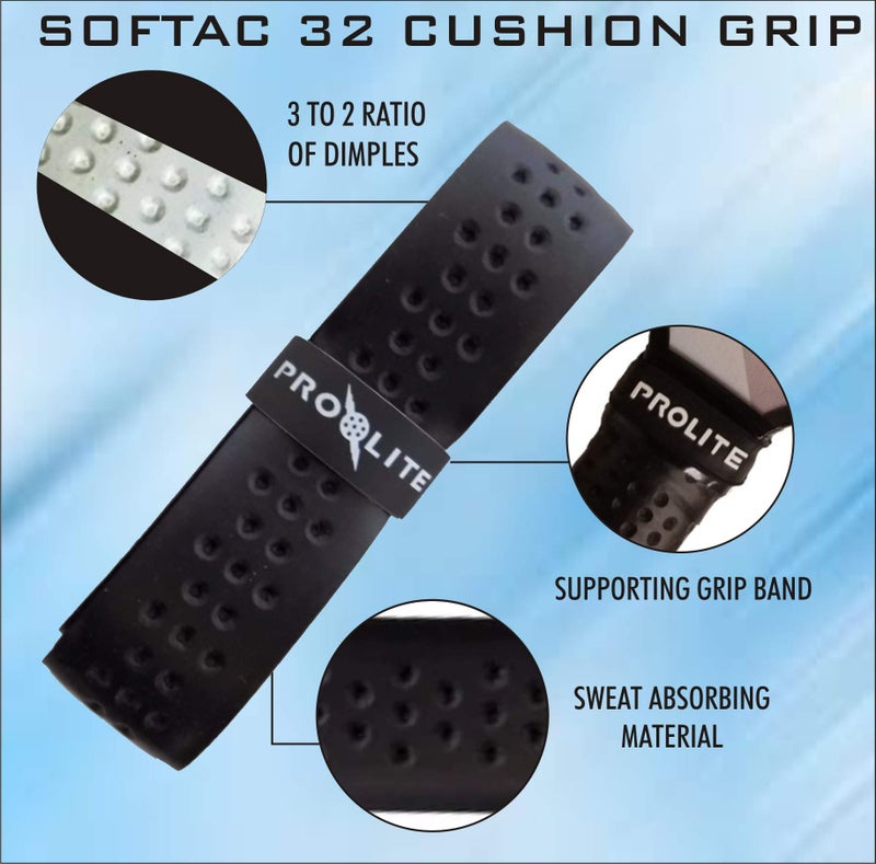 PROLITE SofTac 32 Cushion Grip for Pickleball, Tennis, Racquetball, Squash, Badminton - 3 Pack - Image 5