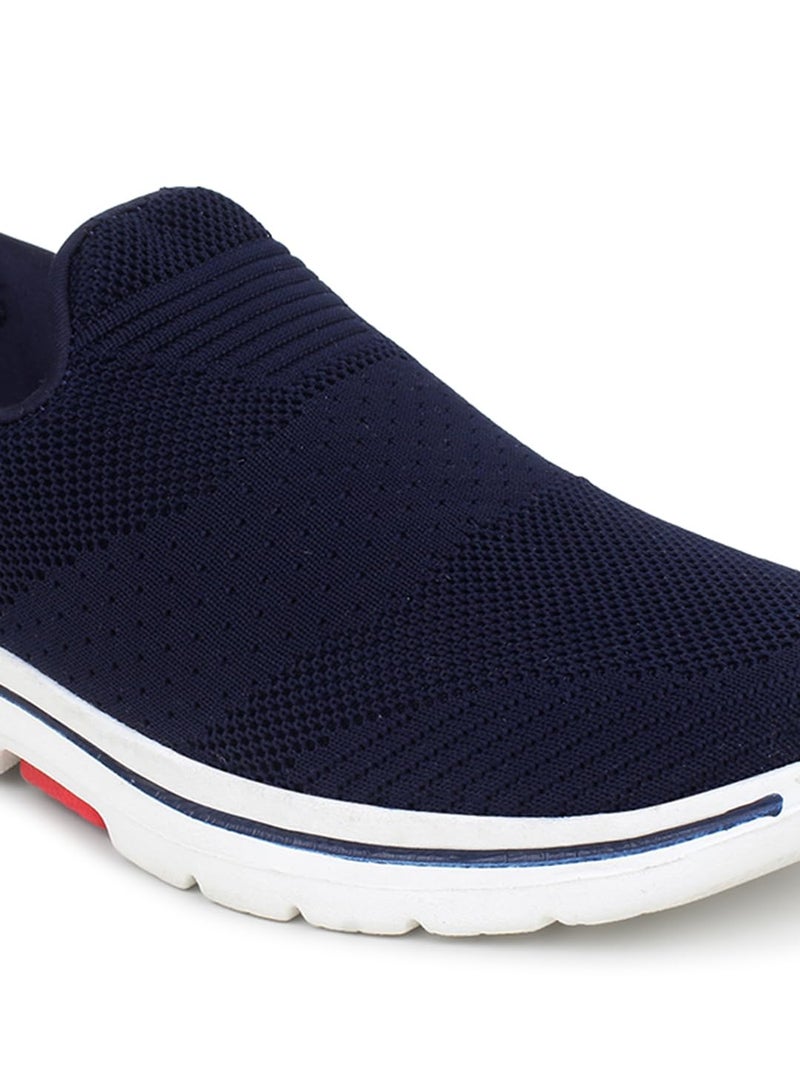 Columbus Men's Plasma Sports Running Shoe (Navy/Red, Numeric_8) - Image 4