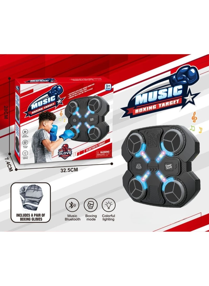 Generic Music Boxing Target Machine for Adults and Kids, Home Wall Mount Music Boxer, Electronic Smart Agility Training Boxing Toy Target Punching Equipment Pads, Smart Boxing Target Workout Machine for Home, Indoor and Gym  - Image 2