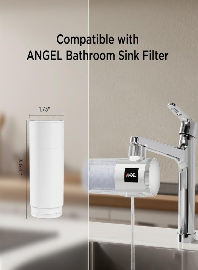 ANGEL UF60 Replacement Filter, Applies to ANGEL UF60 Bathroom Sink Filter Water Faucet for Skin (W-LT3701-UF60), Removes 99% Lead and Chlorine, Softens Water For Healthy Life - Image 2