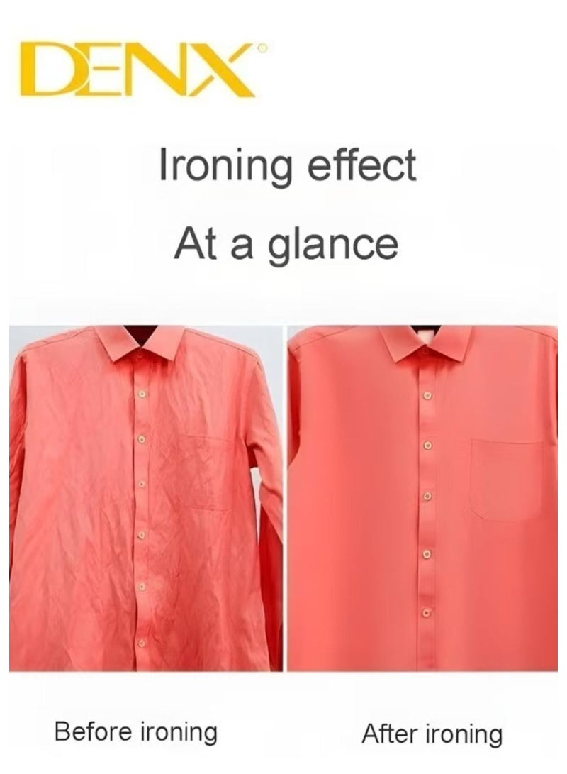 دينكس مكواة بخار عمودية محمولة عالية الطاقة 2000 وات لإزالة التجاعيد بسرعة، مكواة بخار احترافية للملابس، 2 في 1، مكواة بخار عمودية مسطحة، 2000 وات، تسخين سريع مع خزان مياه سعة 1.8 لتر، من دينكس - Image 5