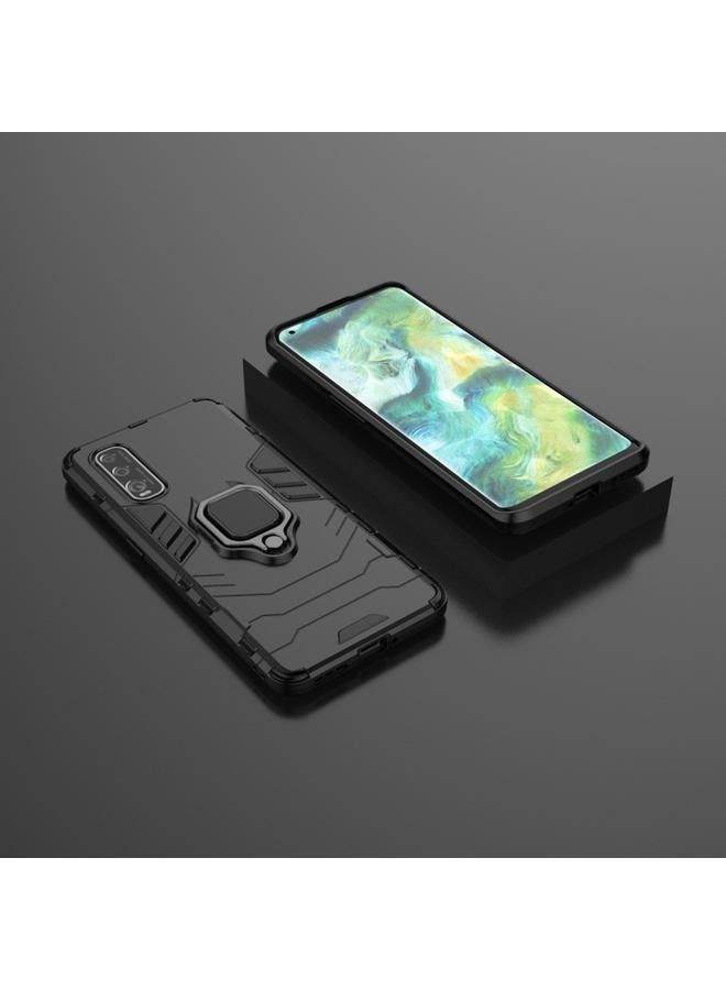 S-TOP Case For OPPO FIND X2 Shockproof PC + TPU Protective Case with Magnetic Ring Holder - Image 3