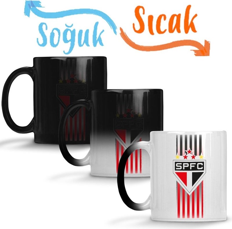 Print Shop Spfc Sao Paulo Fc Magic Mug Cup Porcelain