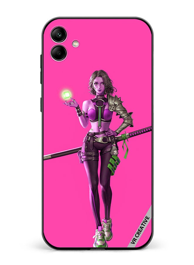 VR CREATIVE Protective Case Cover For Samsung Galaxy A04 Fantasy Girl Design Multicolour - Image 1