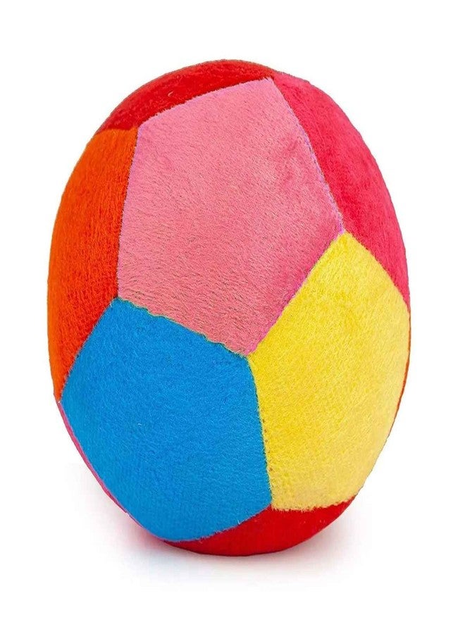 DearJoy Baby Soft Ball Toy Figure with Rattle Sound - Multicolour - Image 1