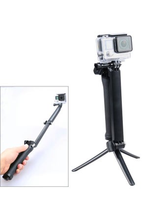 3-Way Multi Function Extendable Monopod Tripod Folding Rotating Arm Camera Handle for GoPro, Insta360, DJI and Other Action Cameras - pzsku/Z37A6CB326717087C5686Z/45/_/1734543960/23ac8dad-32e3-4309-bd11-815ff6b9ddae