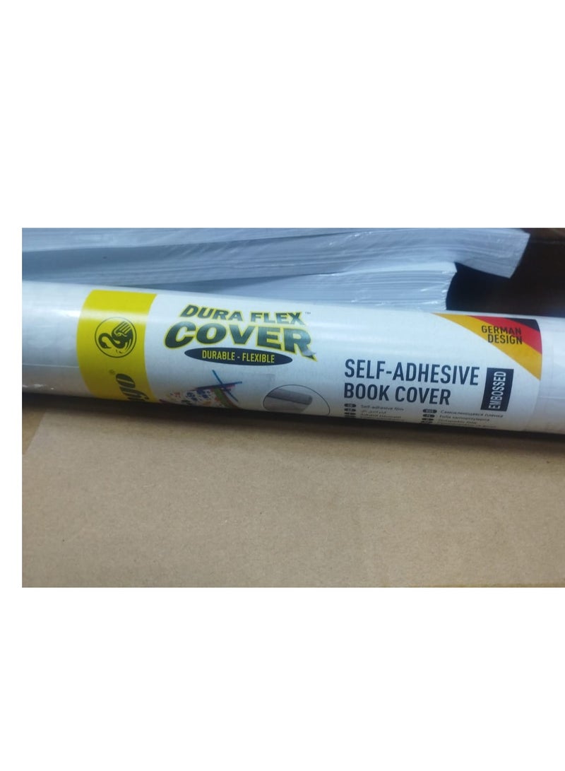 Flamingo لفافة غلاف كتب/دفاتر ملاحظات لاصقة ذاتية اللصق من FLAMINGO بطول 45 سم × 10 أمتار - Image 2