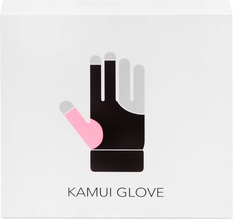 KAMUI Billiard Glove - Quickdry - for Left Hand (Pink, Medium) - Image 4