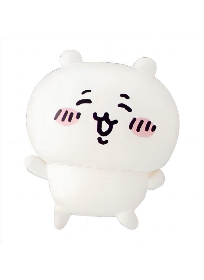 Generic - Jiyussage Chiikawa Small Eight Flying Squirrel Hand-held Self-deprecating Bear Queue Around The Twisted Egg Blind Box Desktop Ornaments-Color:2 Random Ones (not Repeated)-Specifications:Self-mocking Bear Team - Image 1