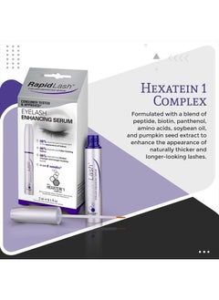 Rapidlash Eyelash Enhancing Serum - Promotes Appearance of Longer, Fuller, And Thicker Eyelashes, For Eye Lash Enhancement, Paraben, And Cruelty Free  - Image 2