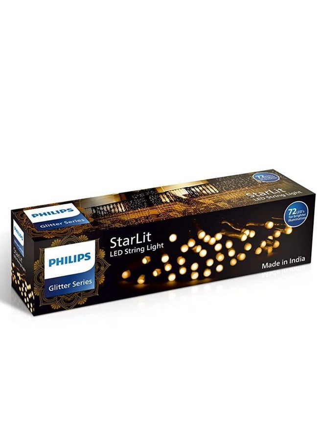 PHILIPS Starlit 12 Meter 72 LEDs String Light for Decoration | Festival LED String Light for Diwali, Christmas and Home Decoration| Red, Pack of 3 - Image 3