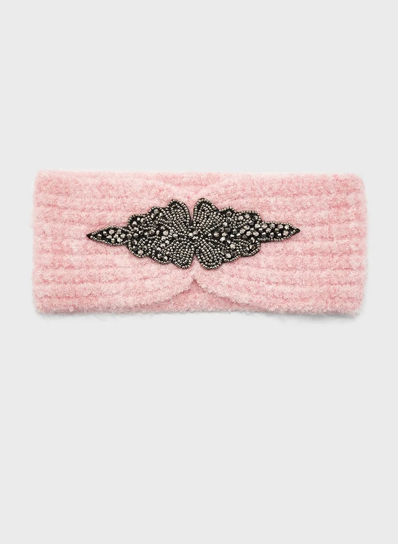 فيرو مودا Fiona Embroidery Headband Boo