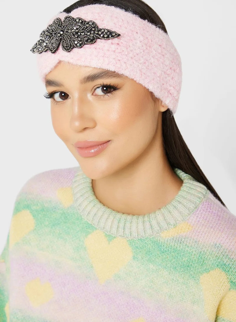 فيرو مودا Fiona Embroidery Headband Boo