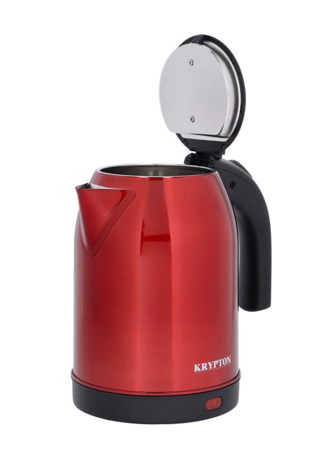 كريبتون غلاية كهربائية مصنوعة من الستانلس ستيل 2 L 1800 W KNK5272 أحمر - Image 2