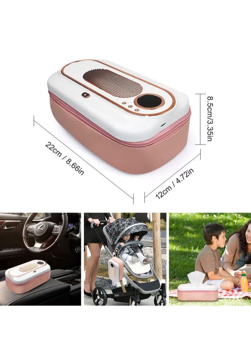 USB Rechargeable Baby Wipe Warmer, Smart Temperature Control&Wet Wipes Dispenser, 2 Modes, and 5000 mAh Battery Powered, Large Capacity Design, Portable, Home and Travel, Camping Wet Wipe Heating Box - pzsku/Z37A787F09C6BE1E9AE8AZ/45/_/1715464997/c503dce8-e027-42cb-bea2-298f452f8ece