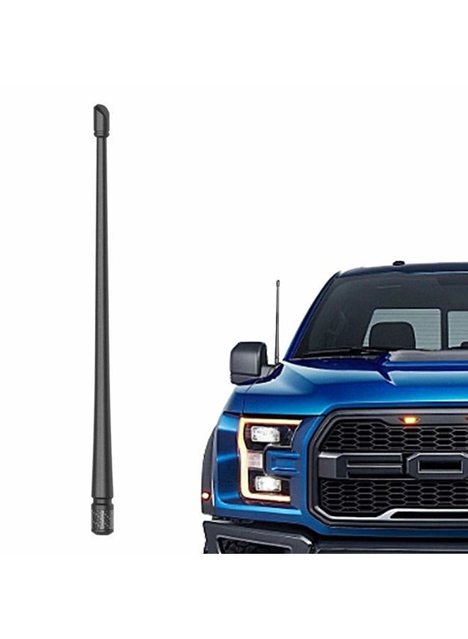Rydonair هوائي متوافق مع فورد F150 2009-2018 | هوائي مرن من المطاط بطول 13 بوصة بديل | مصمم لاستقبال FM/AM المحسن - Image 1