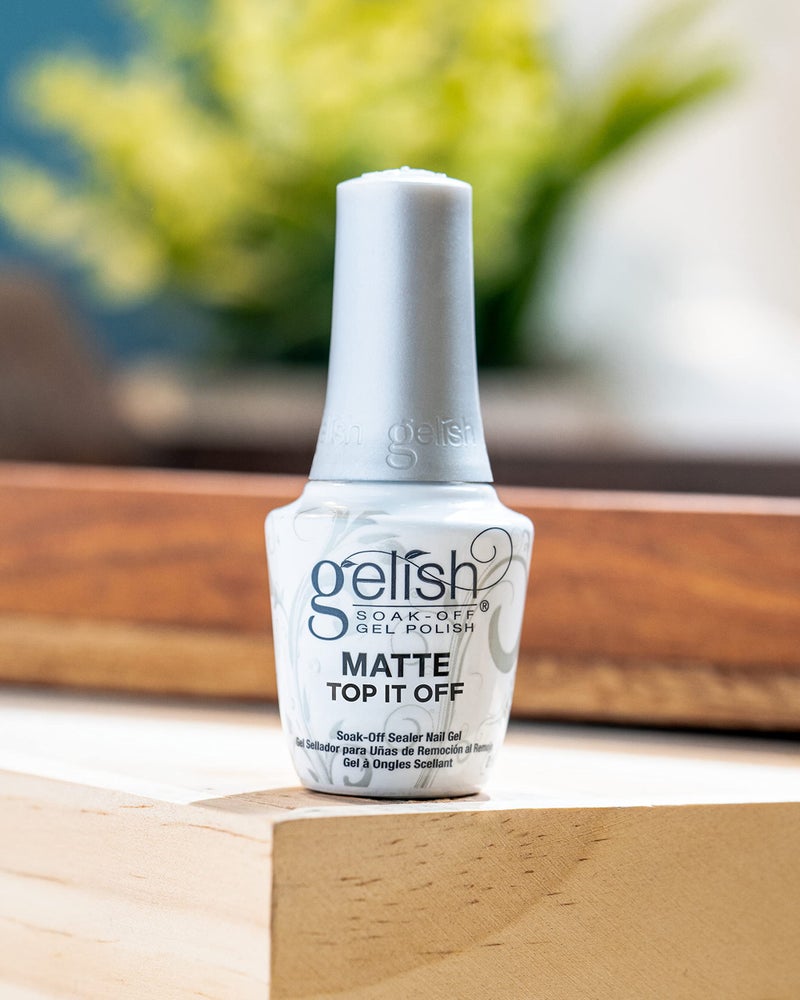 Gelish MINI Matte Top It Off Top Coat â€“ 9ml Long-Lasting, Chip-Resistant, Quick-Dry Formula for Salon-Quality Manicure at Home, Perfect for Nail Care & Art - Image 3