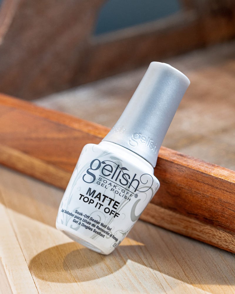 Gelish MINI Matte Top It Off Top Coat â€“ 9ml Long-Lasting, Chip-Resistant, Quick-Dry Formula for Salon-Quality Manicure at Home, Perfect for Nail Care & Art - Image 2