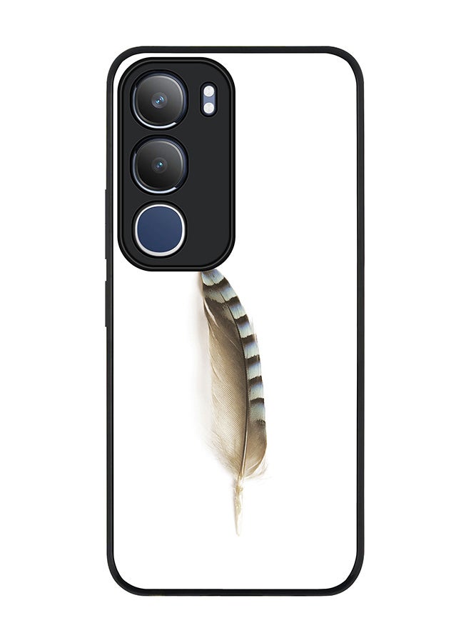 Stylizedd For vivo Y19s / Y19s Pro Case,Slim fit Camera Protection, Shockproof Thin Phone cover  - Lonely Feather