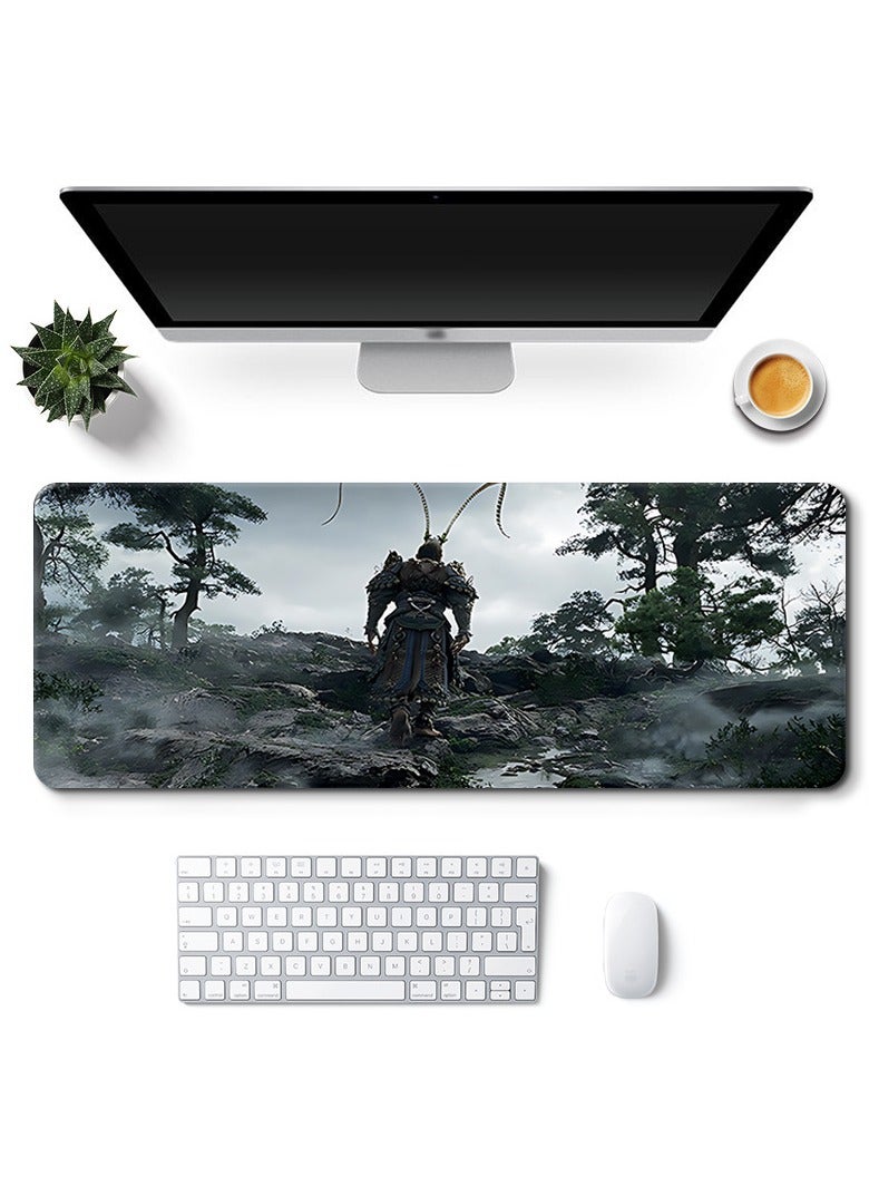 Black Myth Wukong Game Printed Large Mouse Pad, 700*300*3mm - Image 1