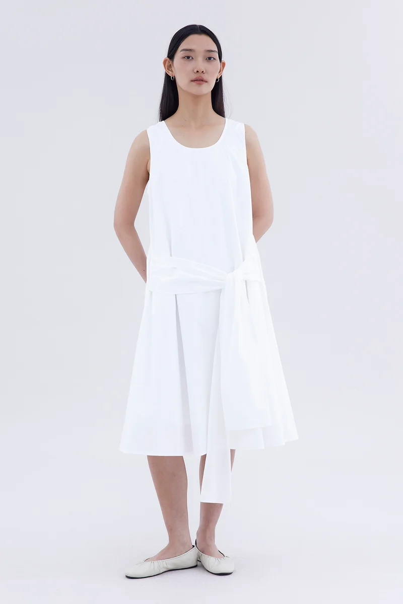 The Editor's Market Doretta Tie-Waist Dress