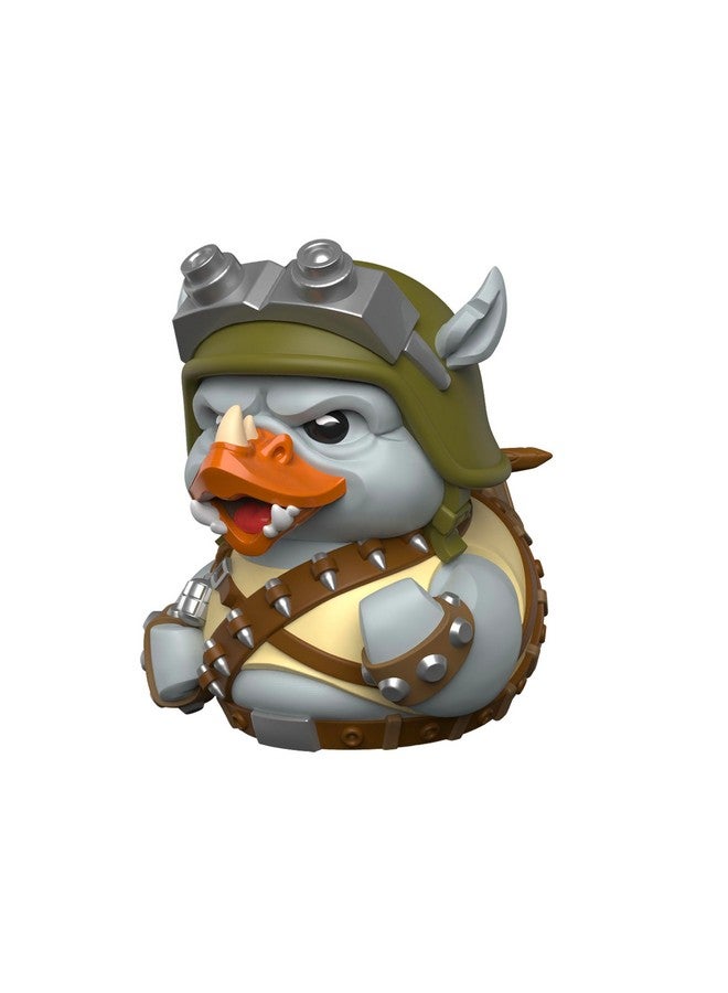 TUBBZ First Edition: Teenage Mutant Ninja Turtles - Rocksteady Cosplaying Rubber Duck Vinyl Figure - Image 1