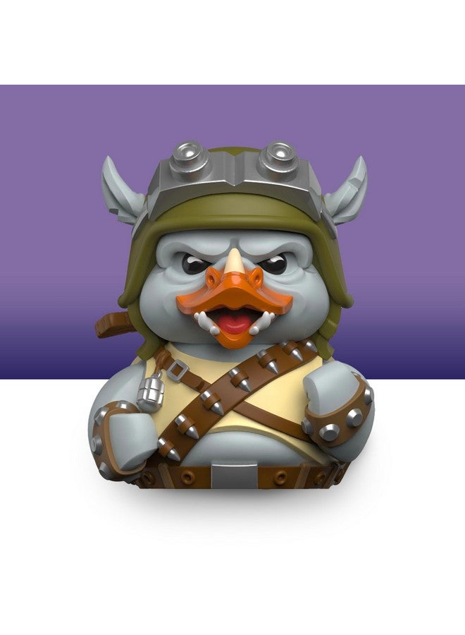 TUBBZ First Edition: Teenage Mutant Ninja Turtles - Rocksteady Cosplaying Rubber Duck Vinyl Figure - Image 4