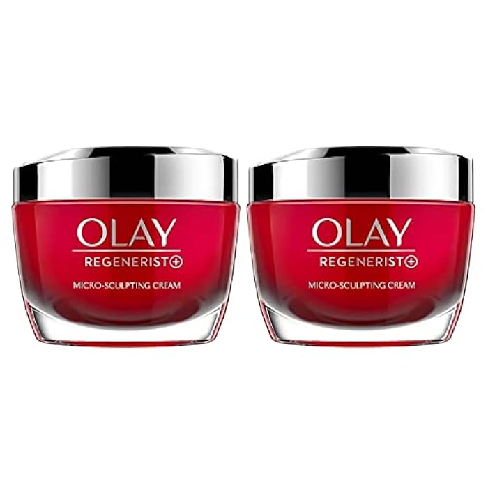 Olay Regenerist + Micro Sculpting Cream, 1.7 Ounce (Pack of 2) - Image 1