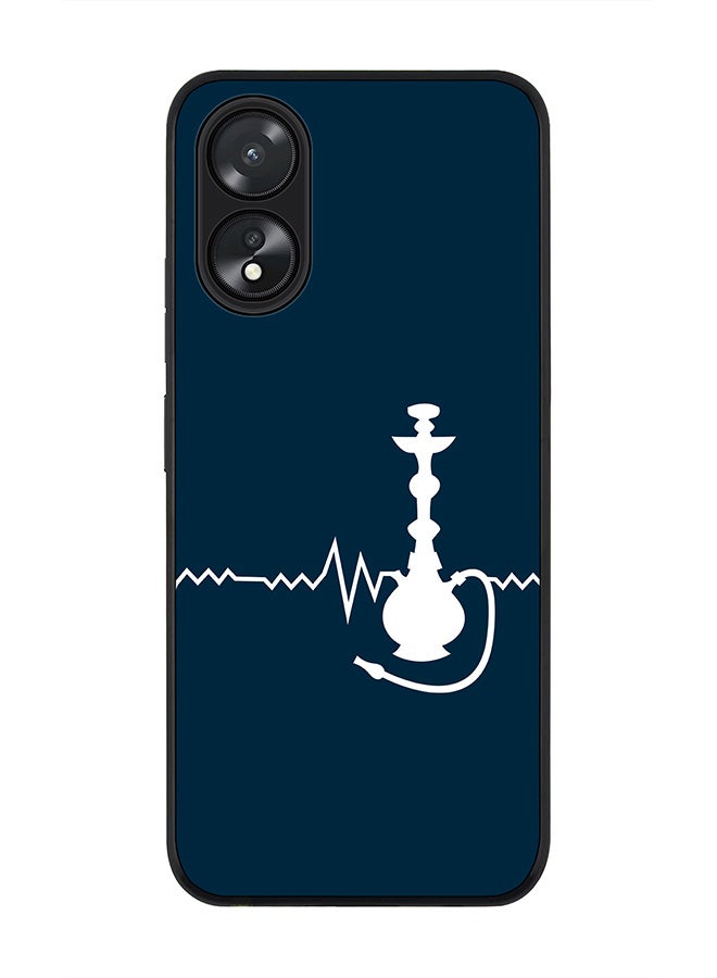 Stylizedd Rugged Black Edge case for Oppo A18 / Oppo A38, Slim fit Soft Case Flexible Rubber Edges Anti Drop TPU Gel Thin Cover - Sheesha - Image 1