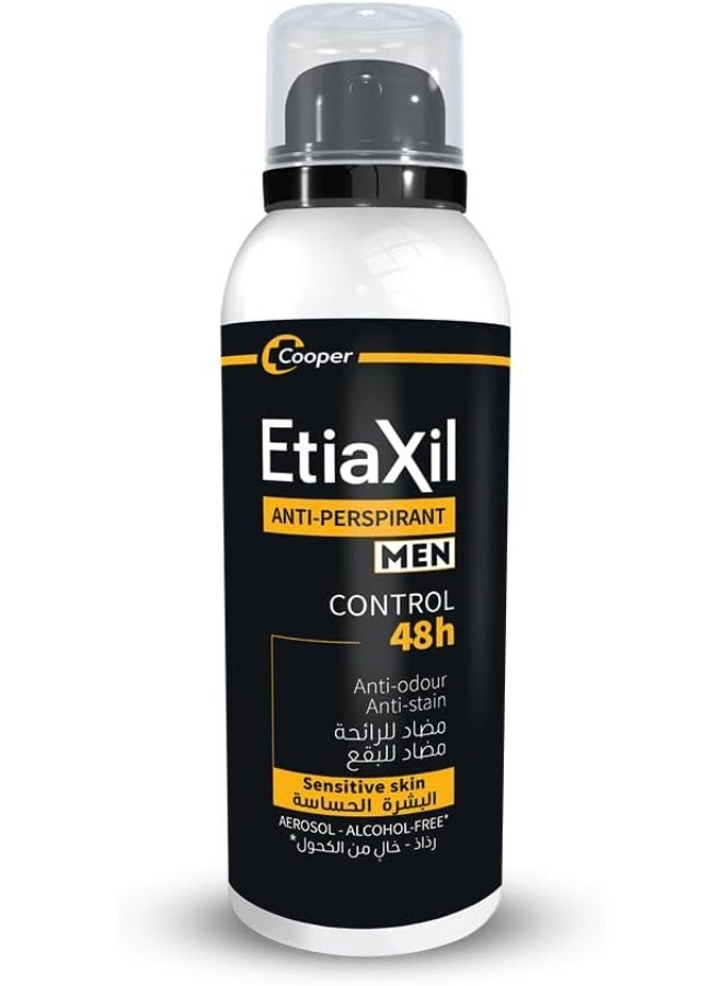 إتياكسيل بخاخ إتياكسيل (Etiaxil) المضاد للتعرق للرجال للبشرة الحساسة - حماية تدوم 48 ساعة - 150 مل - Image 1