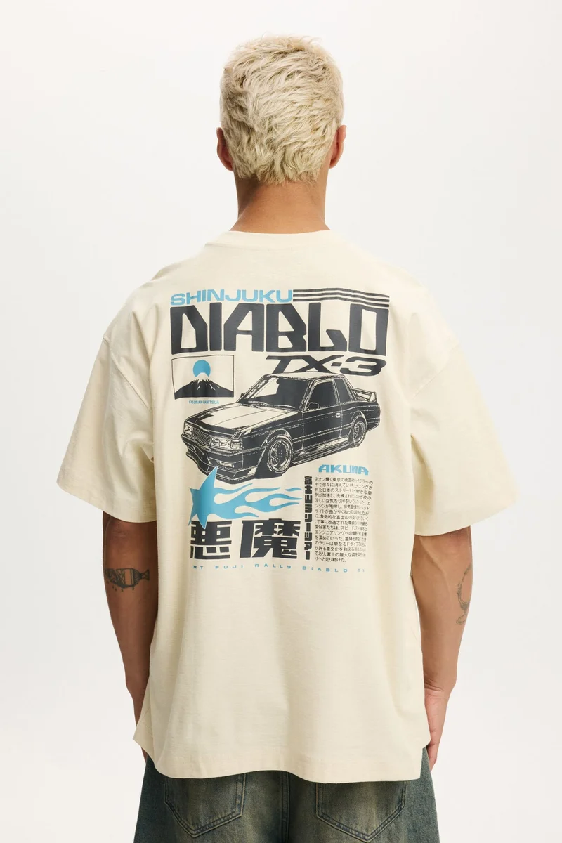 Cotton On BOX FIT GRAPHIC T-SHIRT