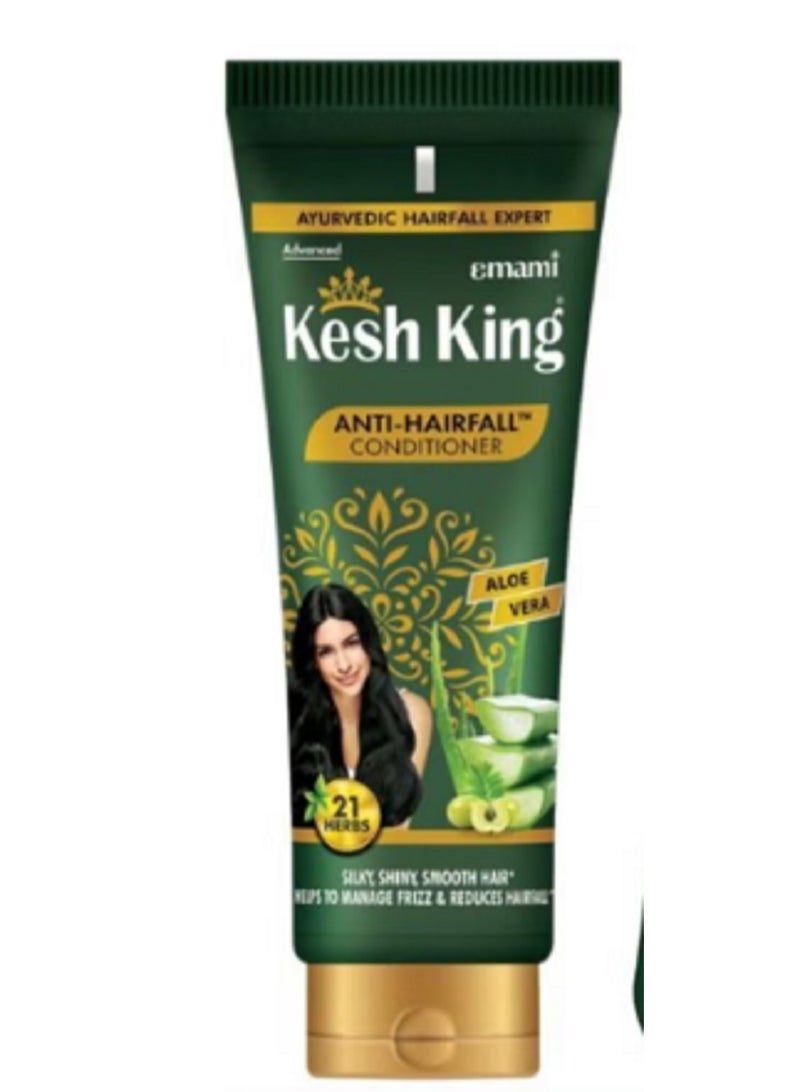 كيش كينج بلسم مضاد لتساقط الشعر لفروة الرأس والشعر، أخضر ذهبي، 200 مل