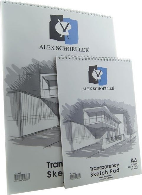 Sketch Block A4 50/55 Gr Spiral 30 Lu Alx-864