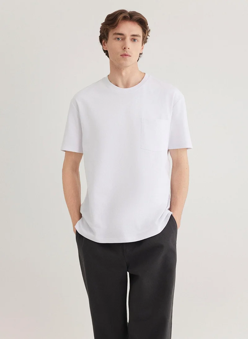 Mavi Pocket White Top