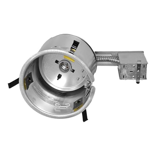 NICOR Lighting 6-inch Recessed Housing, Remodel, IC-Rated, Airtight (17003AR) - Image 4