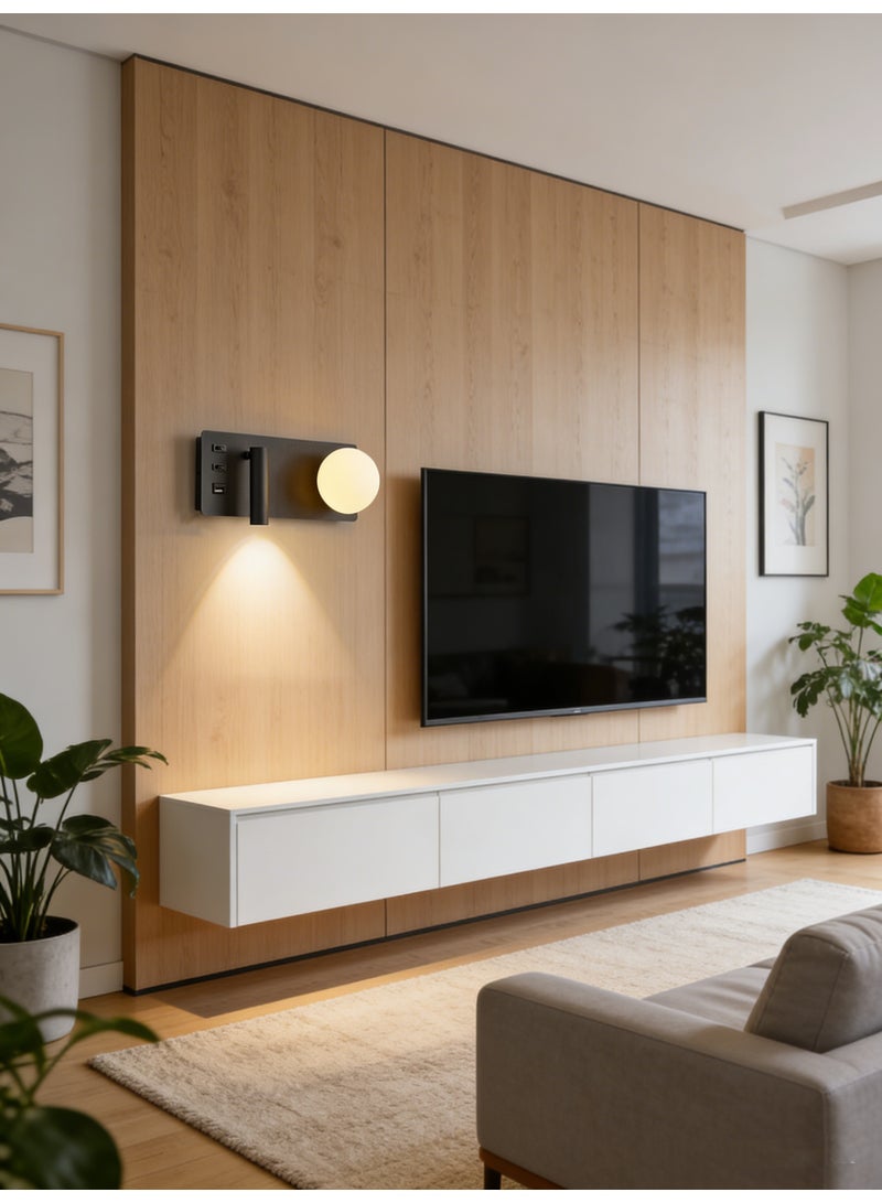 Modern Multifunctional Dual-Light Source Wall Sconce - Image 5
