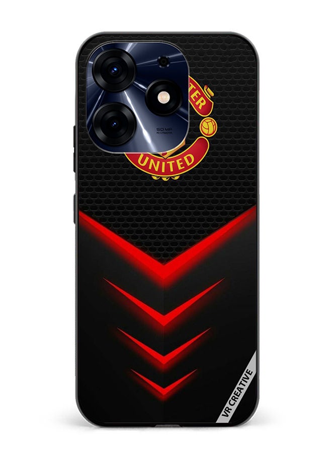 VR CREATIVE Protective Case Cover For Tecno Spark 10 Pro Man United Design Multicolour - Image 1