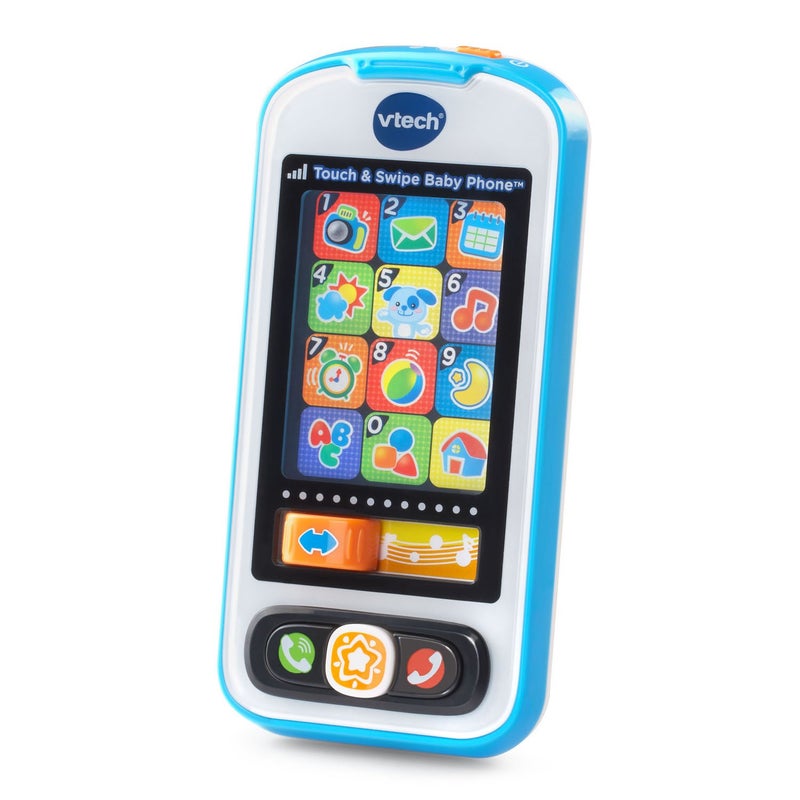 VTech Touch and Swipe Baby Phone, Blue - Image 2