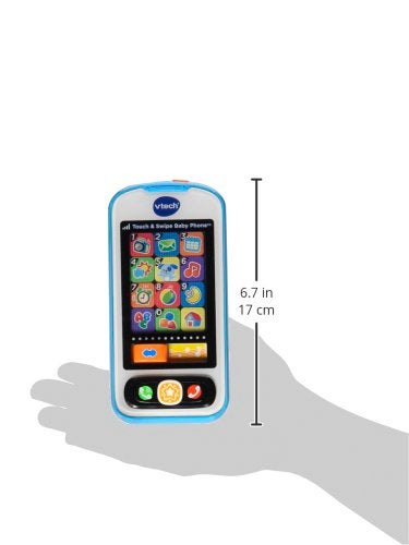 VTech Touch and Swipe Baby Phone, Blue - Image 3