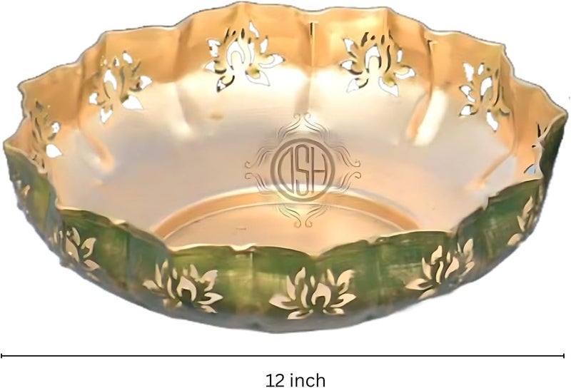 DSH Handcrafted Gold Urli Bowl for Decoration - Image 3
