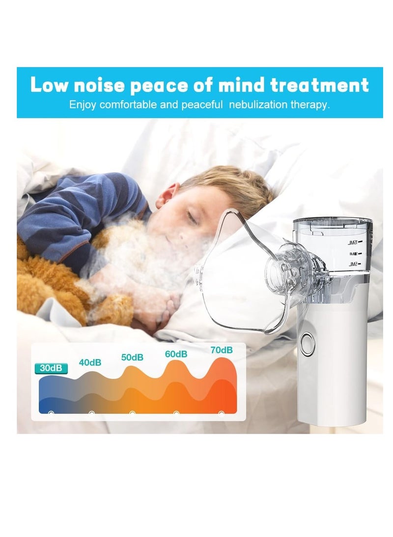 Granzia Pure Nebulizer – Efficient & Easy-to-Use Home Nebulizer for Respiratory Therapy – Fast Inhalation Time – Ideal for Adults & Children - Image 4