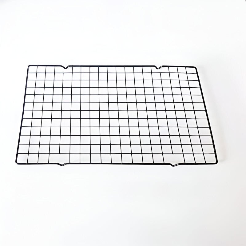 Cake Cooling Rack - Safe rectangular shelving line for bread and barbecue, multi-purpose stainless steel drying bread rack designed for airflow and heat distribution during cooking - Image 1