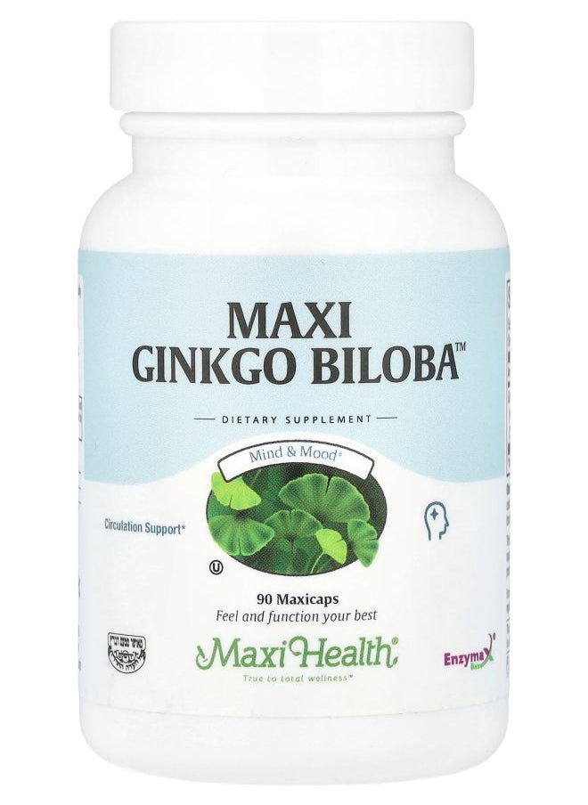 Maxi Health Maxi Ginkgo Biloba™ 90 Maxicaps 