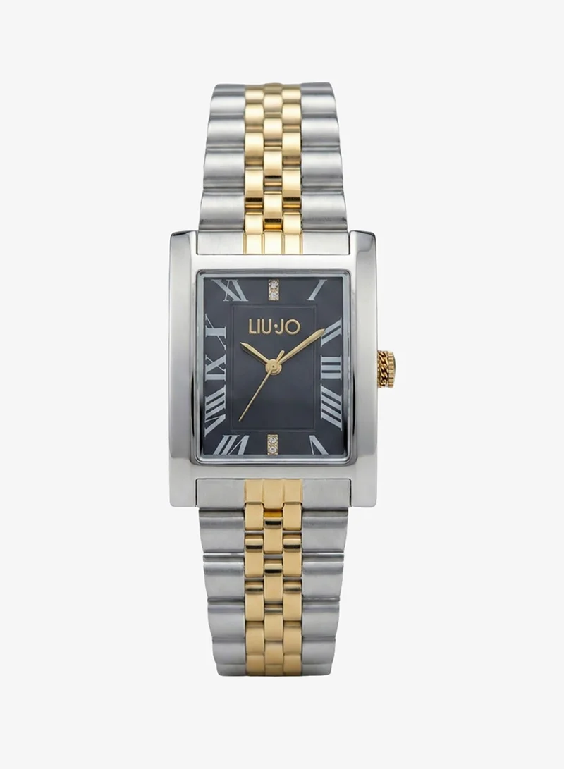 Liu Jo Liu Jo Imperia Black Dial Dual tone Silver & Gold Stainless Steel Watch - TLJ2651