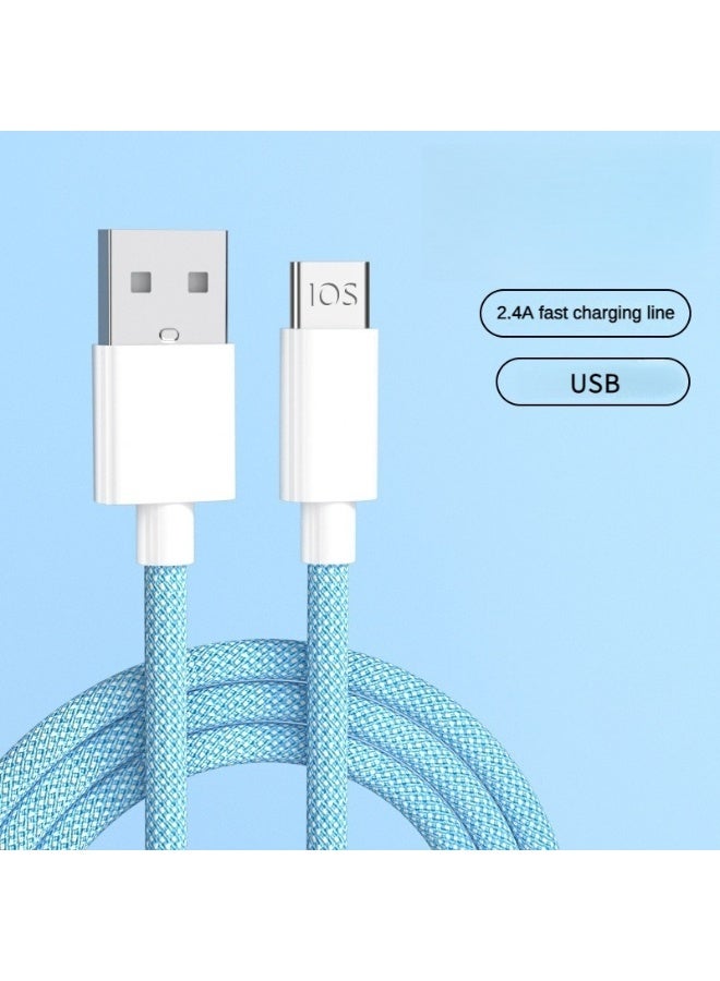 「Holidays Ready」Fast Charging Braided Cable - 20W PD for iPhone & HUAWEI - 1.5M Colorful Durable Cord - Image 3