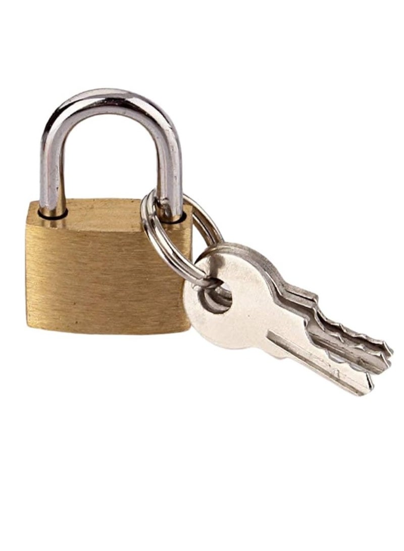 ETERNAL Small Padlock Mini Luggage Lock for Bag / Suitcase Zip - Image 1