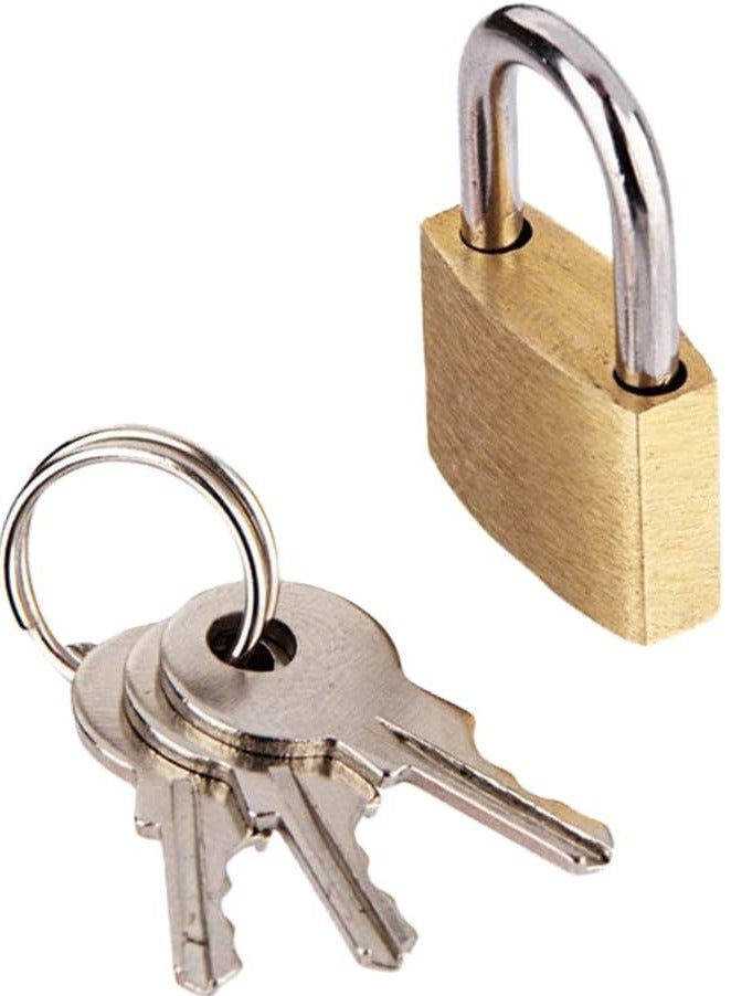 ETERNAL Small Padlock Mini Luggage Lock for Bag / Suitcase Zip - Image 2