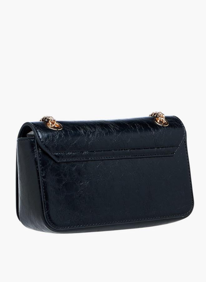 سيليست حقيبة كروس بودي بنقوش مع حزام سلسلة - Image 3